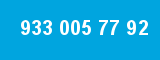 933 005 77 92